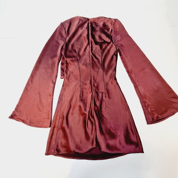 Tularosa Olivia Mini Dress in Wine XXS - Picture 11 of 11